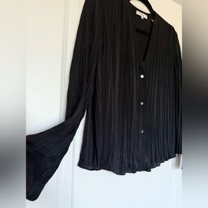 Vince Black Button Down Shirt